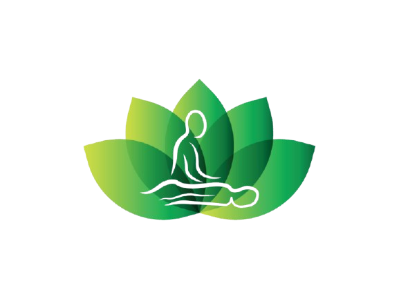 body massage spa logo body relaxing massage therapy logo green gradient free vector removebg preview